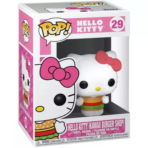 Funko Pop! Hello Kitty (Kawaii Burger Shop) #29 Sanrio Box