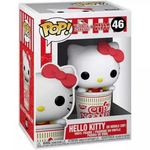 Funko Pop! Hello Kitty (in Noodle Cup) #46 Cup Noodles x Hello Kitty Box