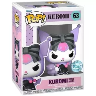 Kuromi with Baku