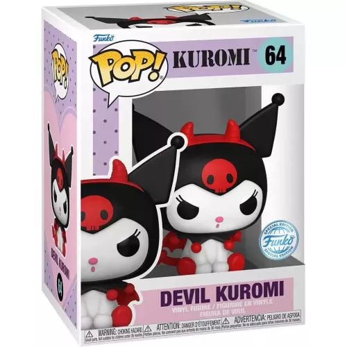 Funko Pop! Devil Kuromi #64 Sanrio Vinyl Figure Box