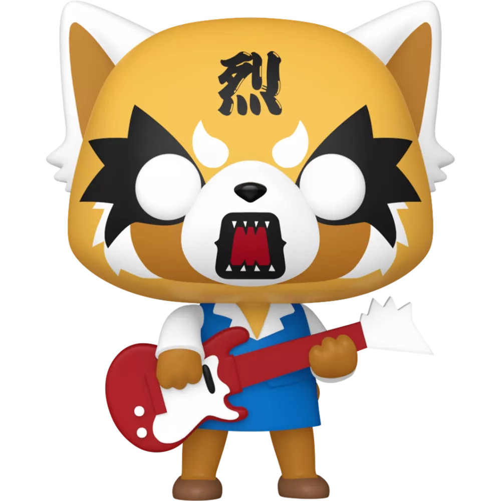 Aggretsuko with Guitar