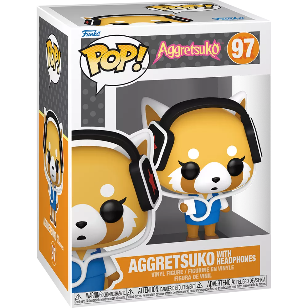 Aggretsuko with Headphones Box