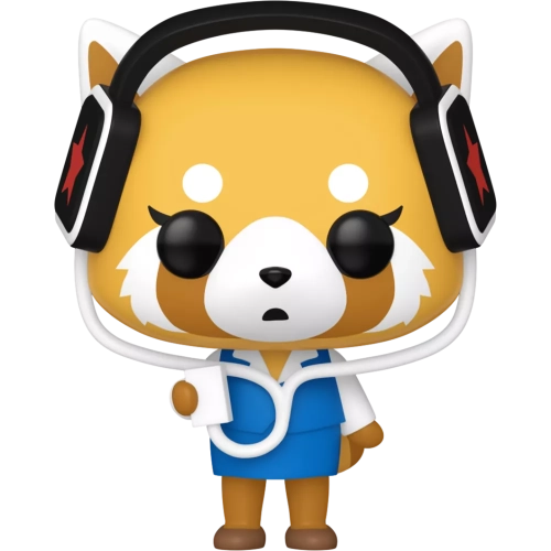 Funko Pop! Aggretsuko with Headphones #97 Sanrio Vinyl Figure