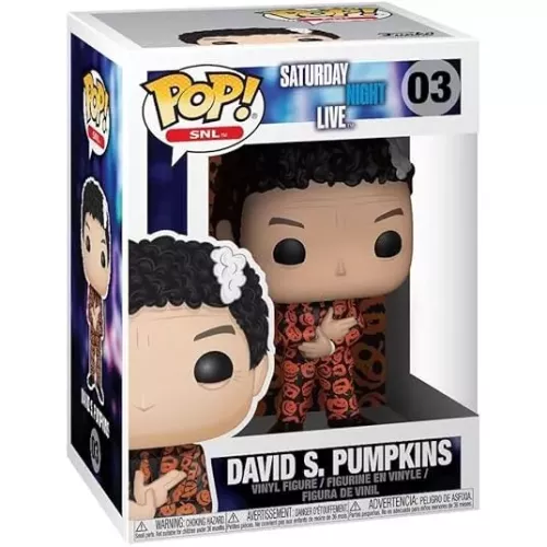 Funko Pop! David S. Pumpkins #03 Saturday Night Live Box