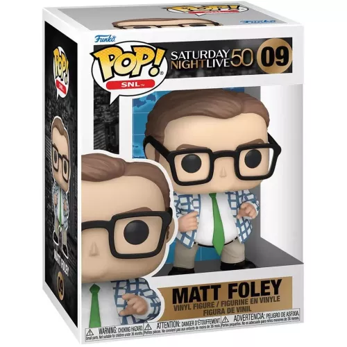 Funko Pop! Matt Foley #09 Saturday Night Live 50 SNL Box
