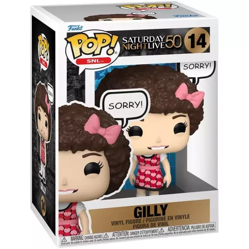 Funko Pop! Gilly #14 Saying Saturday Night Live 50 Box