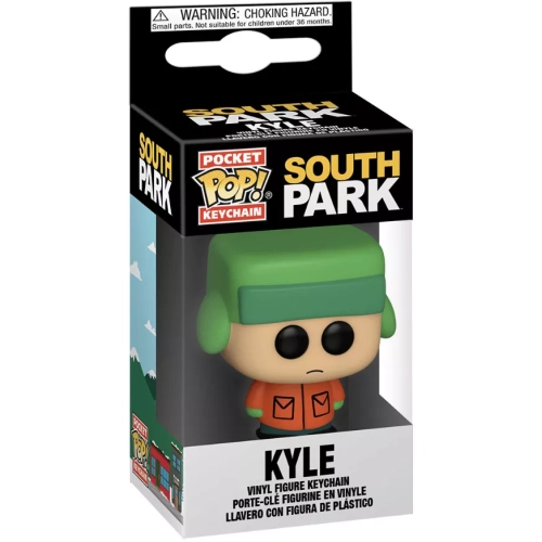 Funko Pop! Kyle Pocket Pop! Keychain South Park Vinyl Figure Box