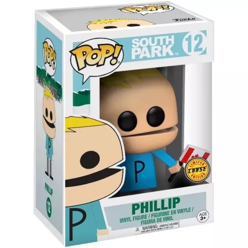 Funko Pop! Phillip #12 Canadian Flag Chase South Park Box