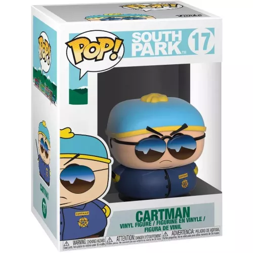 Funko Pop! Cartman #17 Cop South Park Vinyl Figure Box