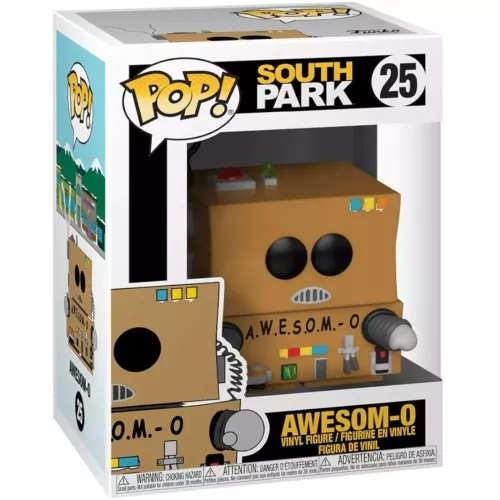 Funko Pop! Awesom-O #25 South Park Vinyl Figure Box