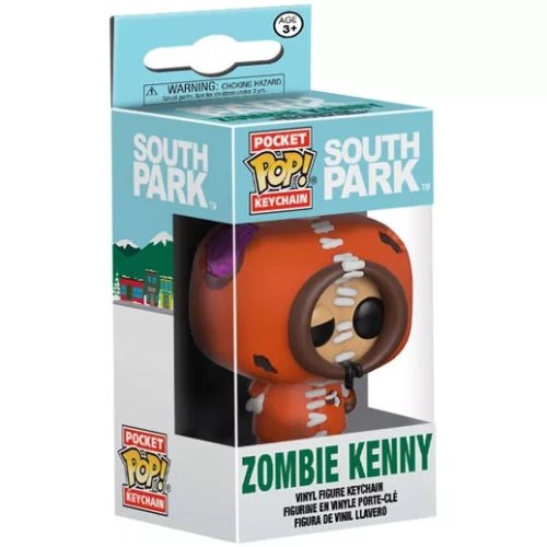 Funko Pop! Zombie Kenny Pocket Pop! Keychain South Park Box