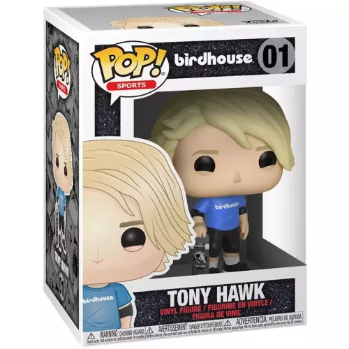 Funko Pop! Tony Hawk #01 Birdhouse Sports Vinyl Figure Box