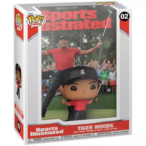 Funko Pop! Tiger Woods #02 Sports Illustrated Vinyl Figure Box