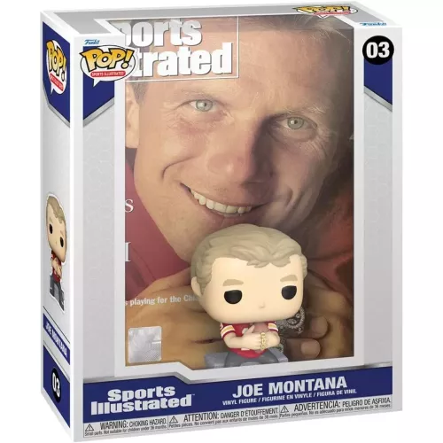 Funko Pop! Joe Montana #03 Sports Illustrated Vinyl Figure Box
