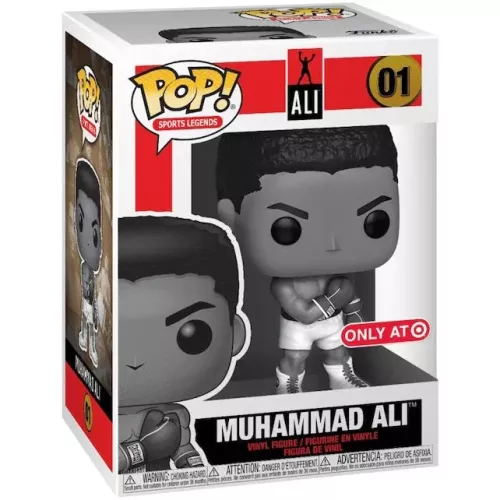 Funko Pop! Muhammad Ali #01 Black and White Sports Legends Box