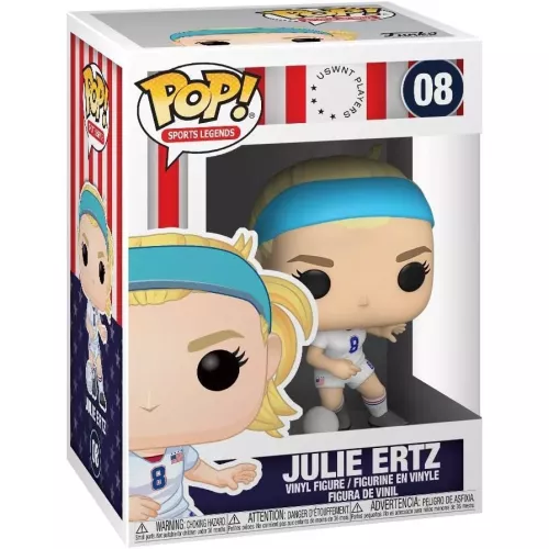 Funko Pop! Julie Ertz #08 USWNT Players Sports Legends Box