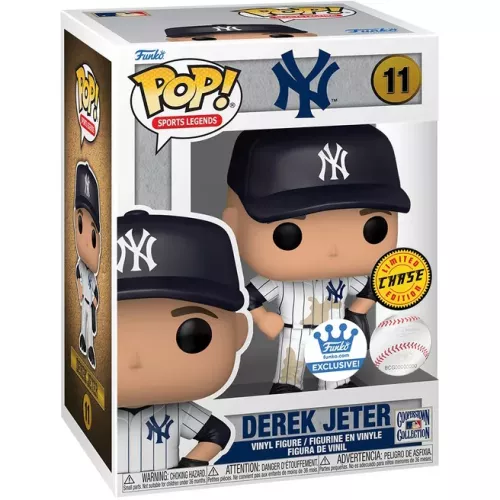 Funko Pop! Derek Jeter #11 Dirty Clothes Chase New York Yankees Box