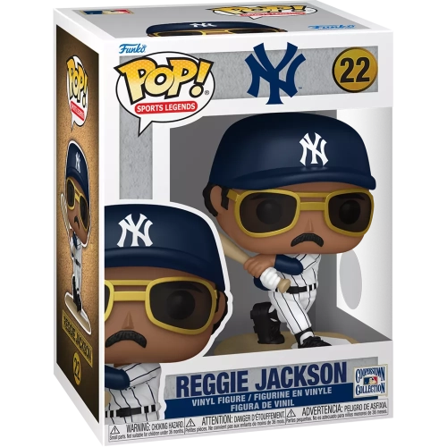 Funko Pop! Reggie Jackson #22 New York Yankees Sports Legends Box