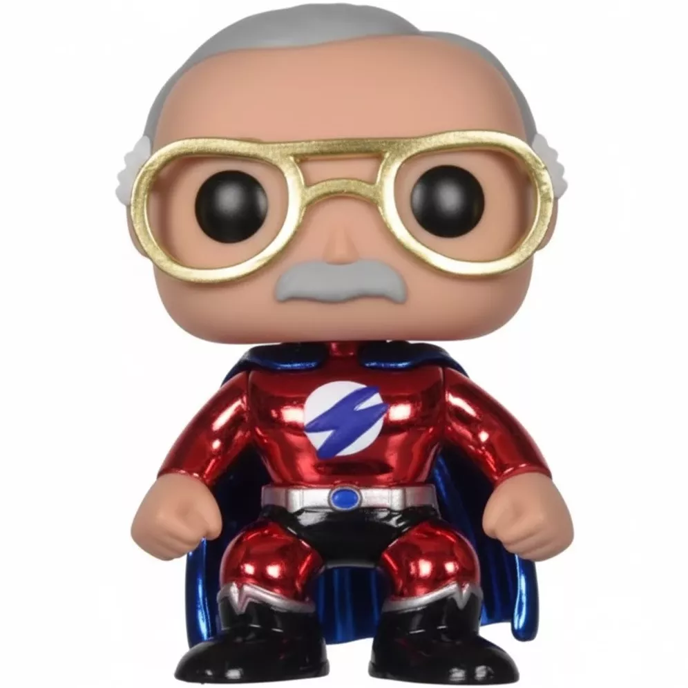Stan Lee (Red Metallic) Superhero LACC 2017