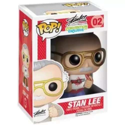 Funko Pop! Stan Lee #02 Fan Expo Shirt with Red Shoes Box