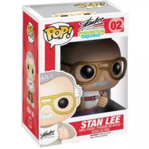 Funko Pop! Stan Lee #02 Fan Expo Shirt with White Shoes Box