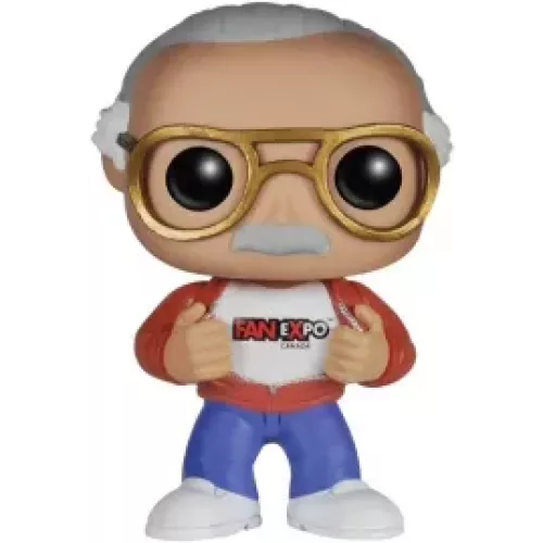 Funko Pop! Stan Lee #02 Fan Expo Shirt with White Shoes