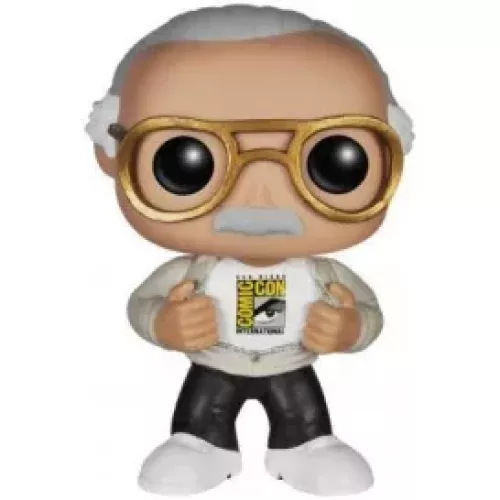 Funko Pop! Stan Lee #02 SDCC White Shirt Stan Lee Collectibles Com Convention Exclusive