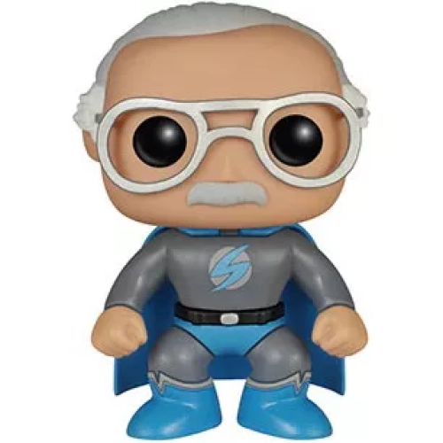 Funko Pop! Stan Lee #03 Superhero Blue Stan Lee Collectibles Com
