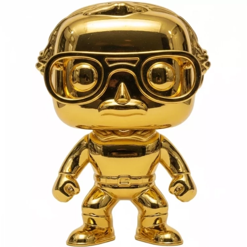 Funko Pop! Stan Lee #03 Superhero Gold Stan Lee Collectibles Com