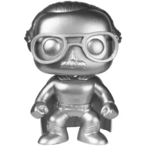 Funko Pop! Stan Lee #03 Superhero Silver Stan Lee Collectibles Com
