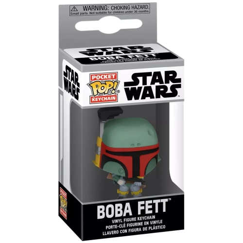 Funko Pop! Boba Fett Pocket Pop! Keychain Star Wars Box
