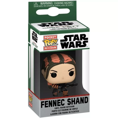Funko Pop! Fennec Shand Pocket Pop! Keychain Star Wars Box