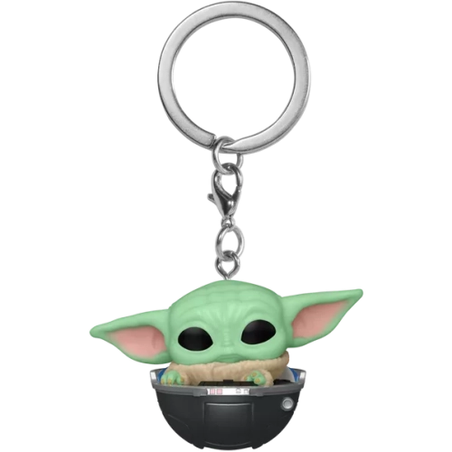 Funko Pop! Grogu Pocket Pop! Keychain in Hover Pod