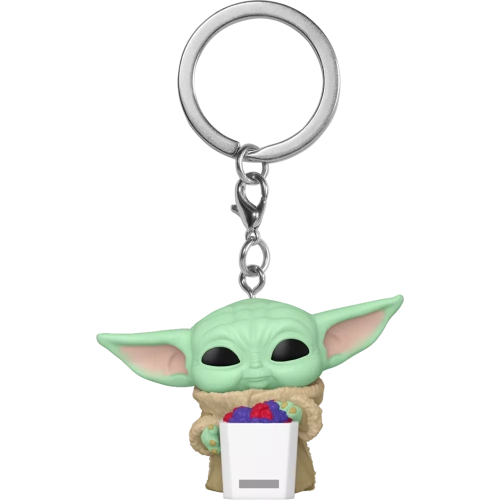Funko Pop! Grogu Pocket Pop! Keychain with Snack Star Wars