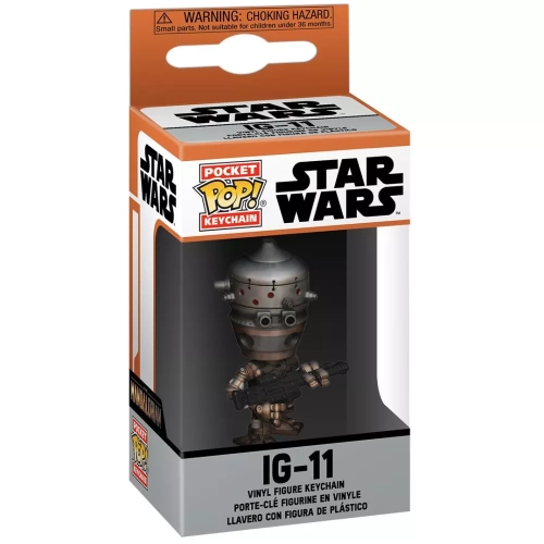 Funko Pop! IG-11 Pocket Pop! Keychain Star Wars Vinyl Figure Box