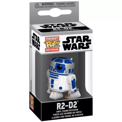 Funko Pop! R2-D2 Pocket Pop! Keychain Star Wars Vinyl Figure Box