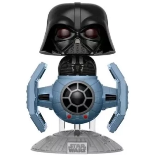 Darth Vader with TIE Fighter image