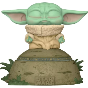 Grogu using the Force image