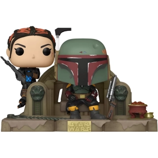 Boba Fett and Fennec on Throne image