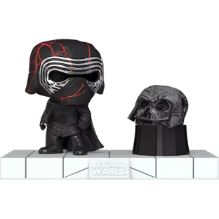 Kylo Ren with Darth Vader's Helmet image