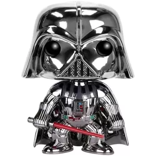 Funko Pop! Darth Vader #01 Silver Chrome Star Wars