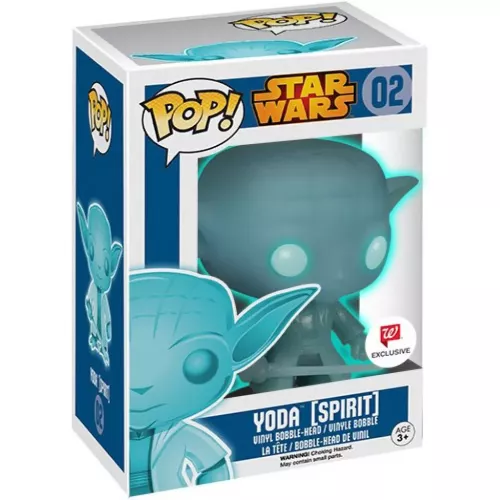 Bundle 3 Funko Pop Star Wars : Yoda + Chewbacca + Yoda Glow (état Nickel)