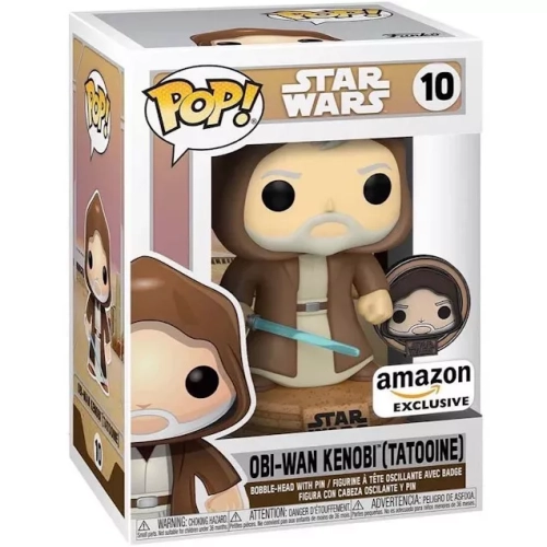 Funko Pop! Obi-Wan Kenobi (Tatooine) #10 Star Wars Box