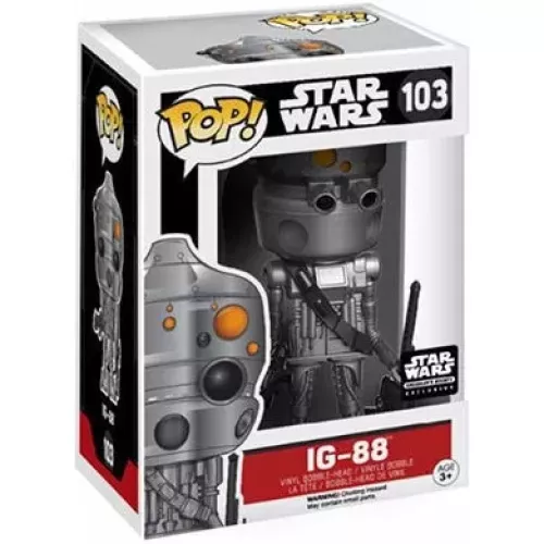 Funko Pop! IG-88 #103 Star Wars Vinyl Figure Box