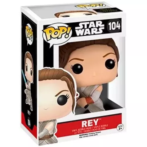 Funko Pop! Rey #104 Star Wars Vinyl Figure Box