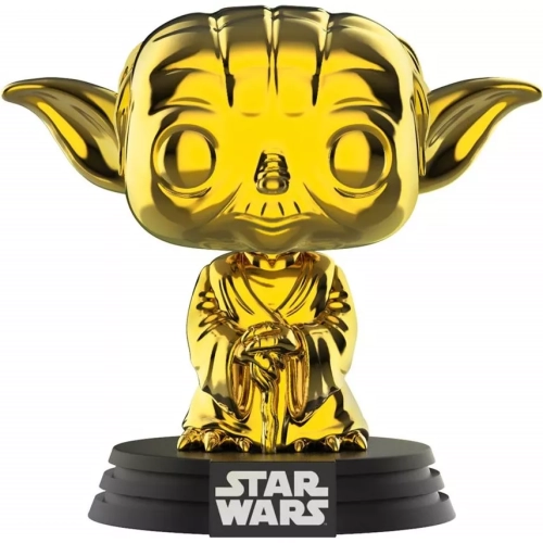 Funko Pop! Yoda #124 Gold Chrome Star Wars Vinyl Figure