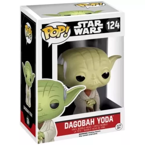 Funko Pop! Dagobah Yoda #124 Star Wars Vinyl Figure Box