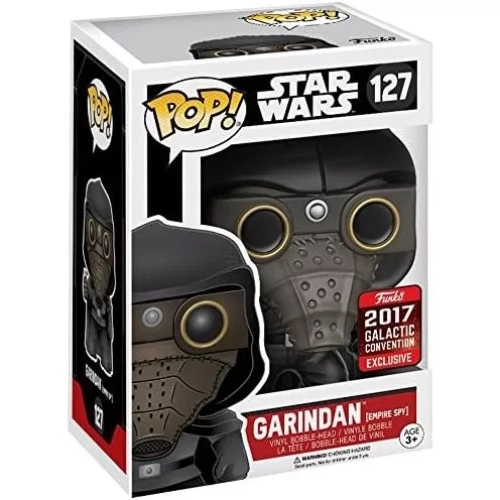 Funko Pop! Garindan [Empire Spy] #127 Star Wars Vinyl Figure Box