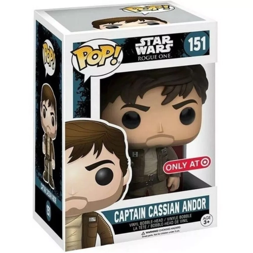 Funko Pop! Captain Cassian Andor #151 Star Wars Rogue One Box