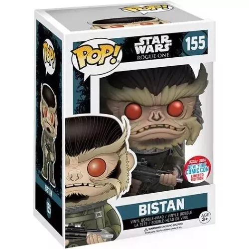 Funko Pop! Bistan #155 Star Wars Rogue One Vinyl Figure Box